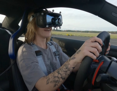 رانندگی با ب‌ام‌و M2 واقعی در دنیای مجازی!