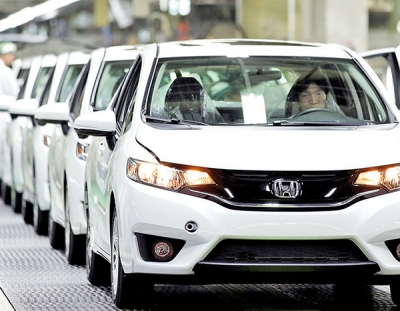 کاهش تولید هوندا در ژاپن