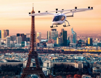 اعلام مسیر پروازی تاکسی‌های پرنده در المپیک پاریس