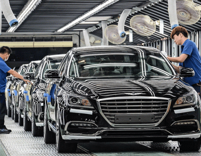 ثبت بیشترین کاهش صادرات خودرو کره ظرف 11 سال اخیر