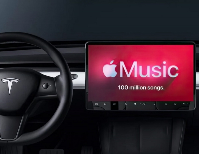 سرویس «اپل موزیک» به خودروهای تسلا آمد