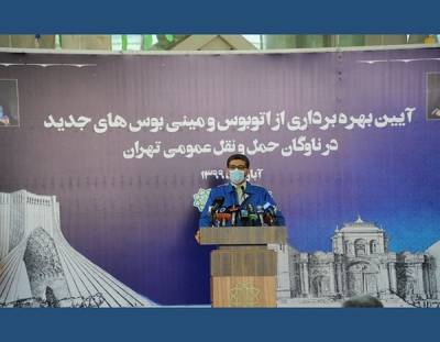 واگذاری ۱۰۰ دستگاه اتوبوس و مینی‌بوس به شهرداری تهران توسط ایران خودرو