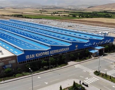 رشد ۲۲ درصدی تولید در ایران خودرو کرمانشاه