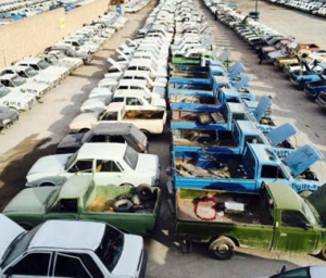 خروج 700 هزار خودرو فرسوده از جاده های ایران