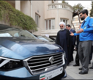 رونمایی از محصول جدید ایران خودرو با کد k132 
