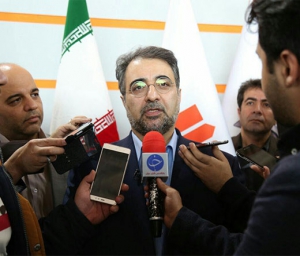 حضور مدیرعامل سایپا در نمایشگاه خودرو تهران