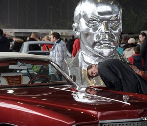 نمایشگاه خودروهای آنتیک در مسکو 