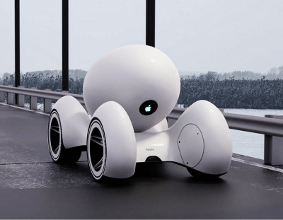 طرح تخم‌مرغی‌ شکل خودروی آینده اپل!
