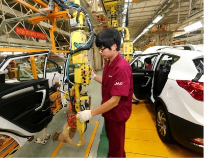 رشد تولید خودروسازان بزرگ چین در ماه آگوست