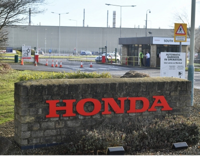 تولیدات هوندا در کارخانه انگلیس متوقف شد