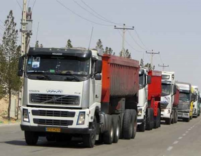 بلاتکلیفی بیش از ۲۱۰ کامیون متعلق به ترکیه در مرز بازرگان!