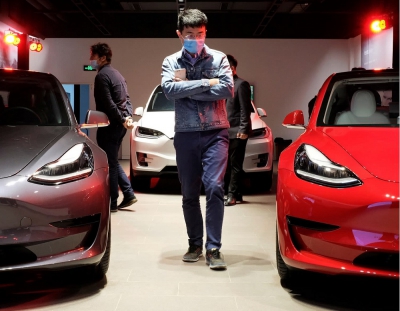 کاهش 24 درصدی فروش خودروهای تسلا ساخت چین