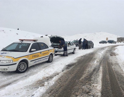 طرح زمستانی امداد خودرو ایران با حضور 1500 اکیپ مجهز