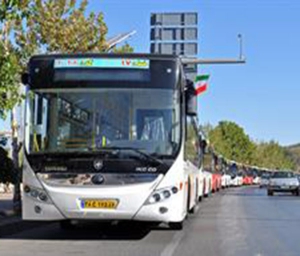 تحویل 63 دستگاه اتوبوس به ناوگان حمل و نقل  شیراز