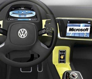 فولکس واگن و مایکروسافت خودروی هوشمند تولید می کنند