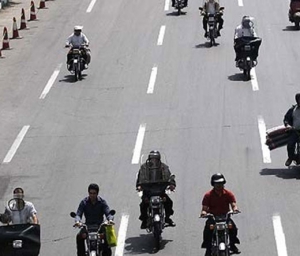 پلیس موتورسواران پایتخت را ساماندهی می کند